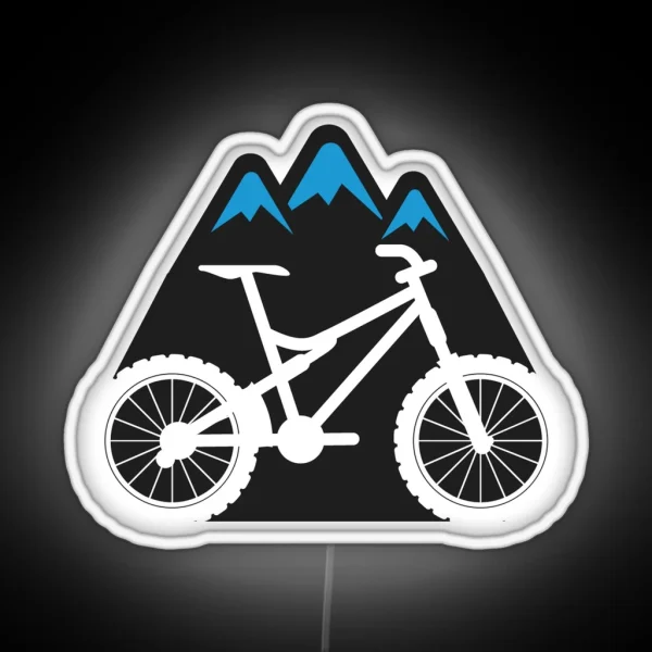 Mountain Biking MTB Led RGB Neon Sign