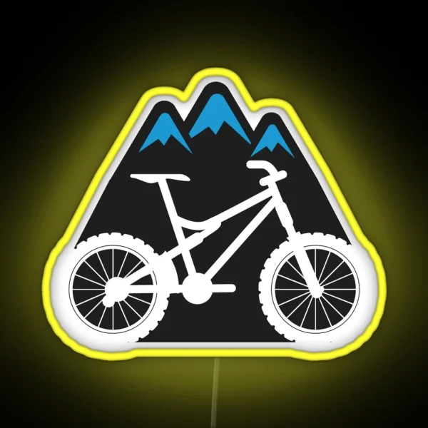 Mountain Biking MTB Led RGB Neon Sign