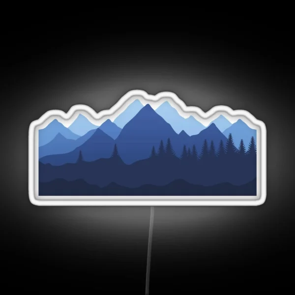 Mountain Life RGB Neon Sign