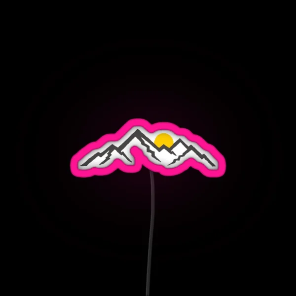 Mountain RGB Neon Sign