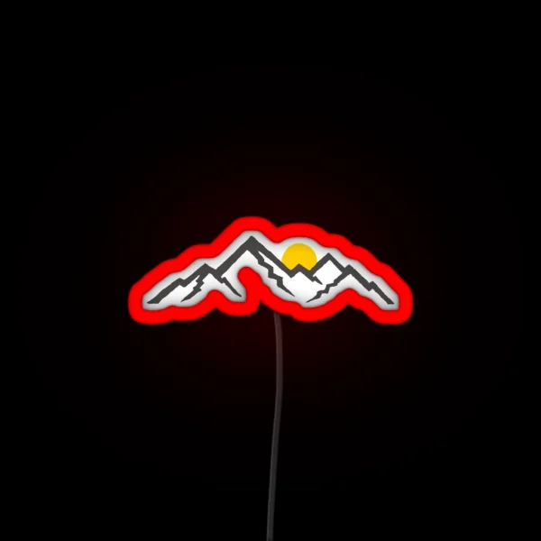 Mountain RGB Neon Sign