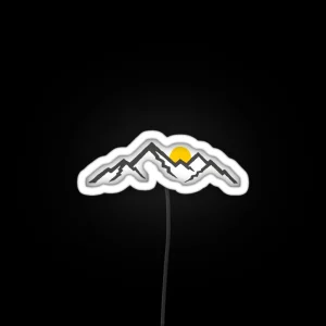 Mountain RGB Neon Sign