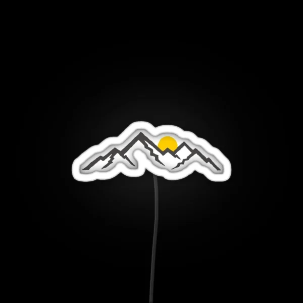 Mountain RGB Neon Sign