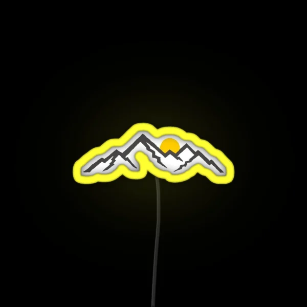 Mountain RGB Neon Sign