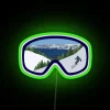 Add vibrant neon glow to your mountain lodge decor instantly