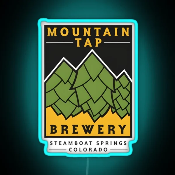 Mountain Tap Brewery RGB Neon Sign