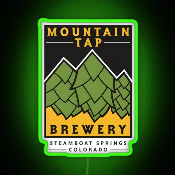 Mountain Tap Brewery RGB Neon Sign