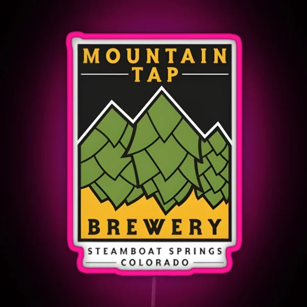 Mountain Tap Brewery RGB Neon Sign