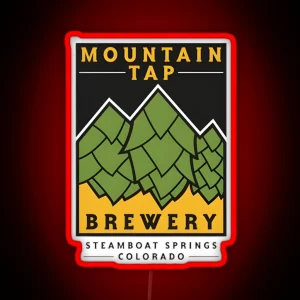 Mountain Tap Brewery RGB Neon Sign