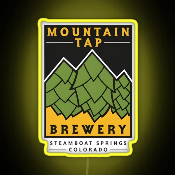 Mountain Tap Brewery RGB Neon Sign