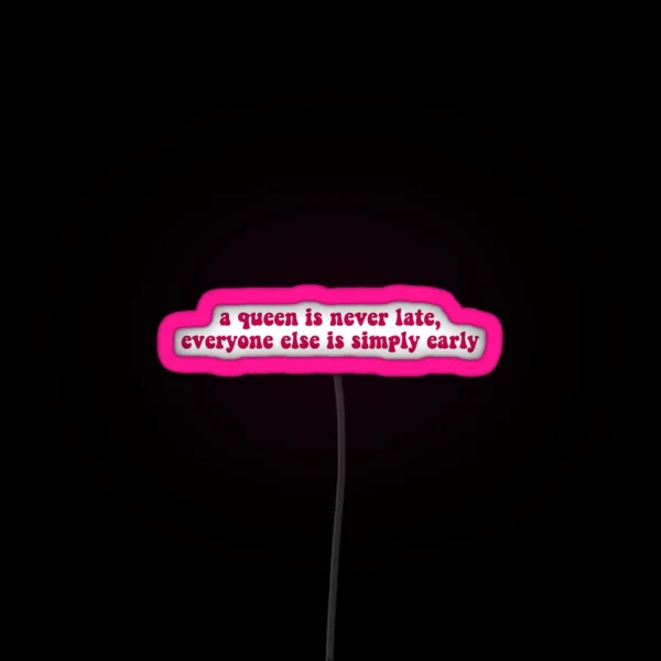 Movie Quote RGB Neon Sign
