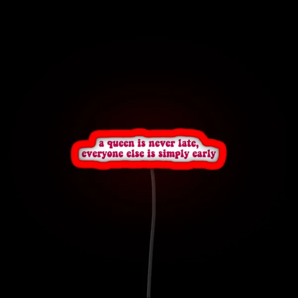 Movie Quote RGB Neon Sign
