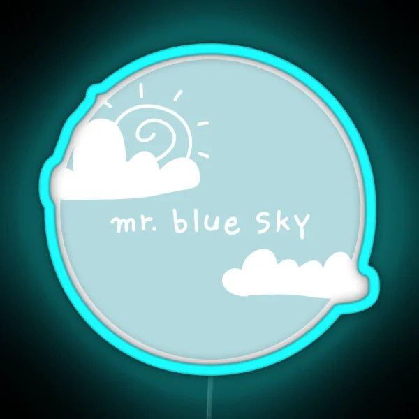 Mr Blue Sky RGB Neon Sign