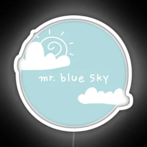 Mr Blue Sky RGB Neon Sign