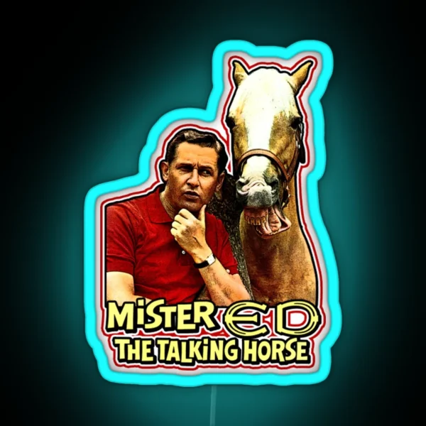 Mr Ed RGB Neon Sign