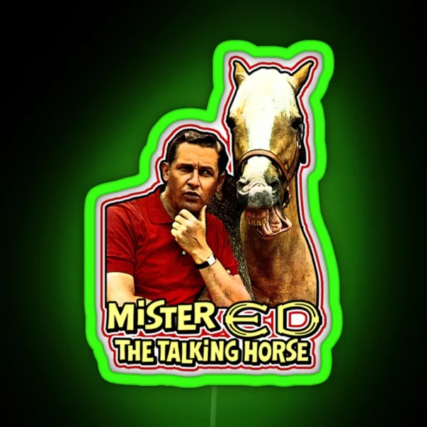 Mr Ed RGB Neon Sign