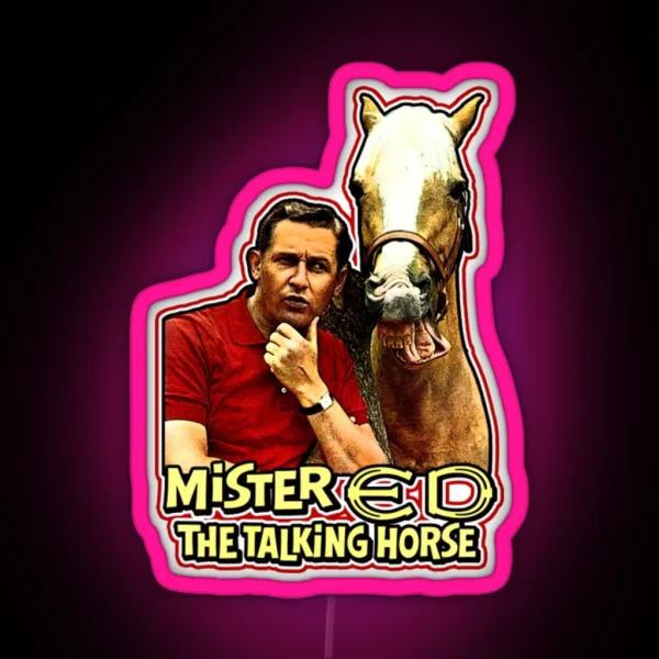 Mr Ed RGB Neon Sign