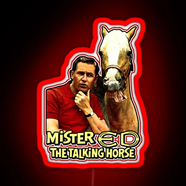 Mr Ed RGB Neon Sign