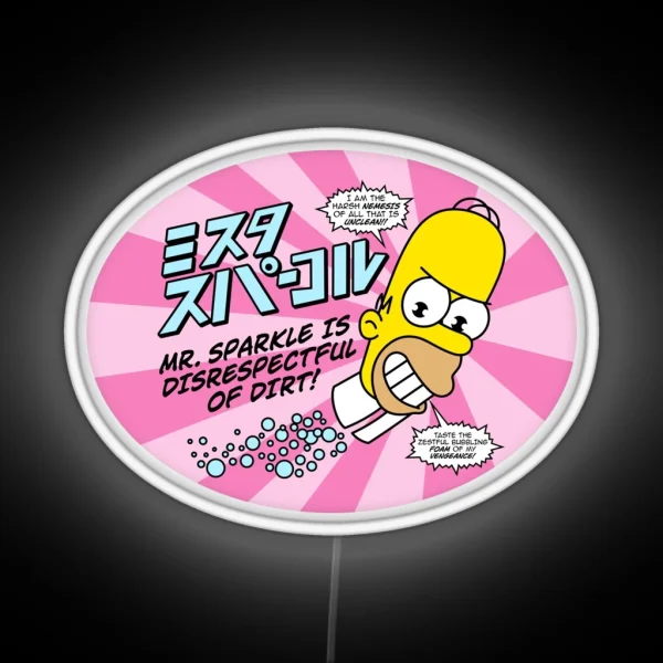 Mr Sparkle RGB Neon Sign