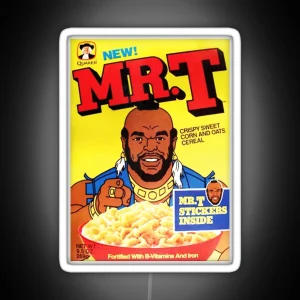 Mr T Cereal RGB Neon Sign