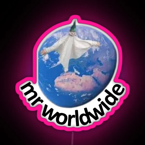 Mr Worldwide As A Baby RGB Neon Sign