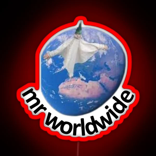 Mr Worldwide As A Baby RGB Neon Sign