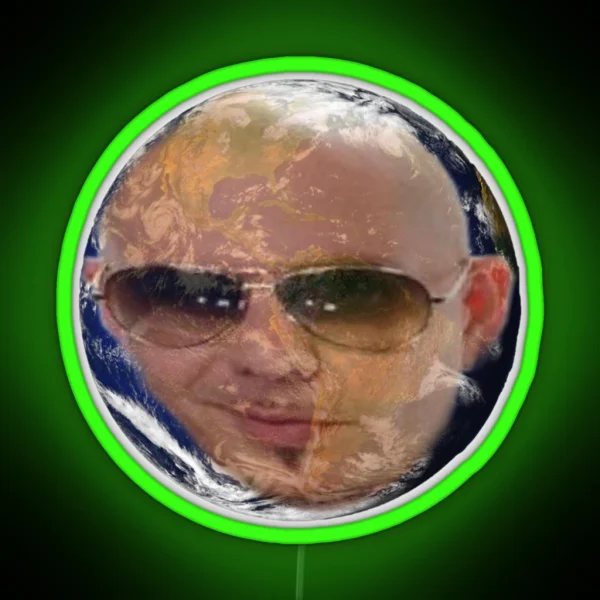 Mr Worldwide Pitbull Singer RGB Neon Sign