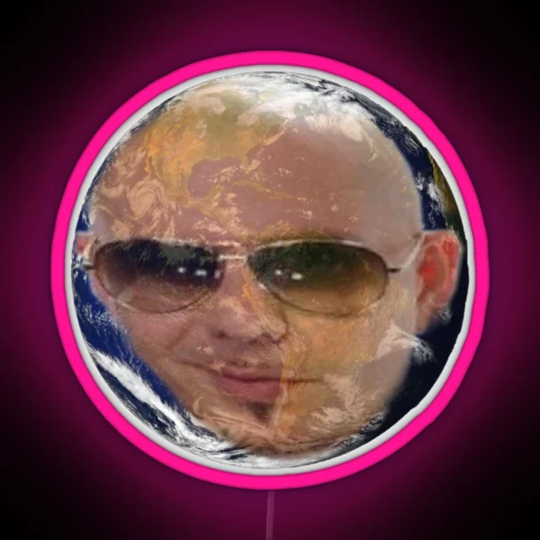 Mr Worldwide Pitbull Singer RGB Neon Sign