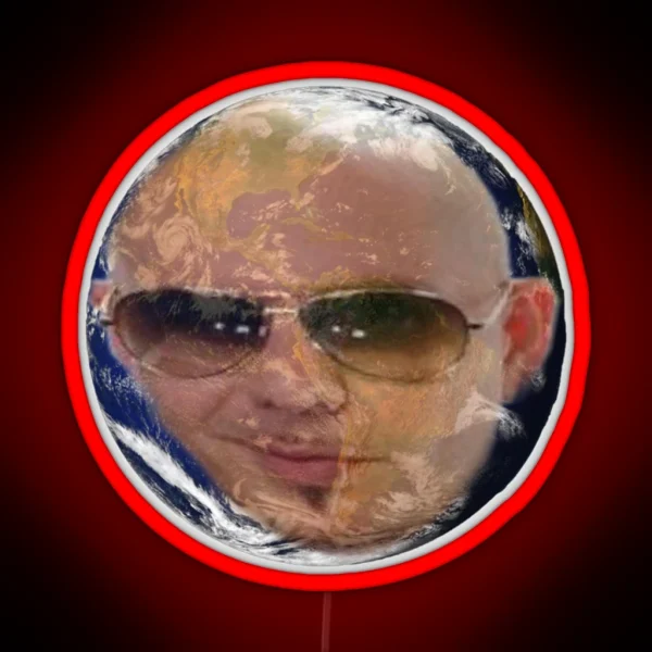 Mr Worldwide Pitbull Singer RGB Neon Sign