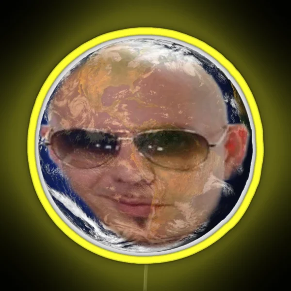 Mr Worldwide Pitbull Singer RGB Neon Sign