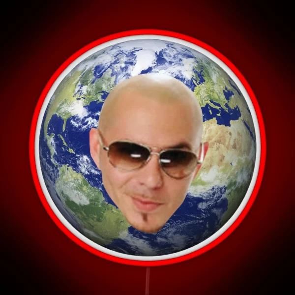 Mr Worldwide RGB Neon Sign