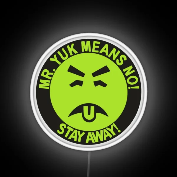 Mr Yuk RGB Neon Sign