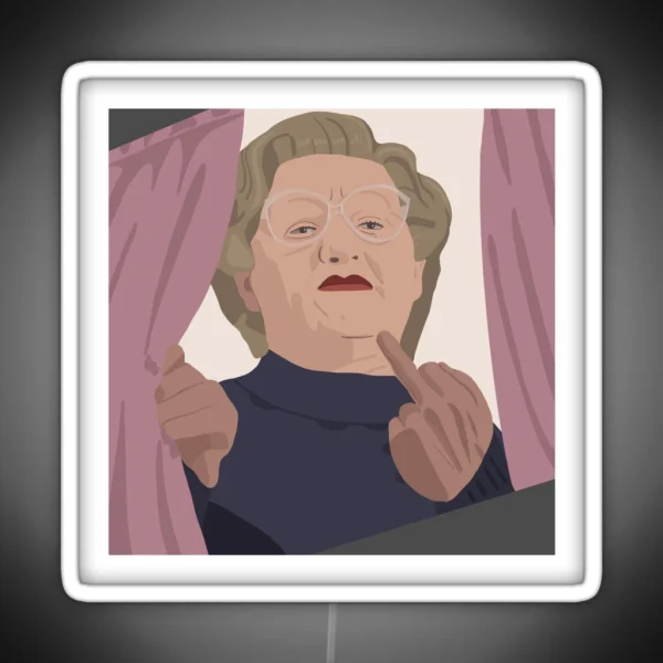 Mrs Doubtfire RGB Neon Sign