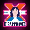 Vibrant RGB LED Canvas Sign Featuring Mrs Kim's Sarcastic Artwork
