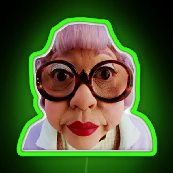Mrs Kwan Cat In The Hat RGB Neon Sign