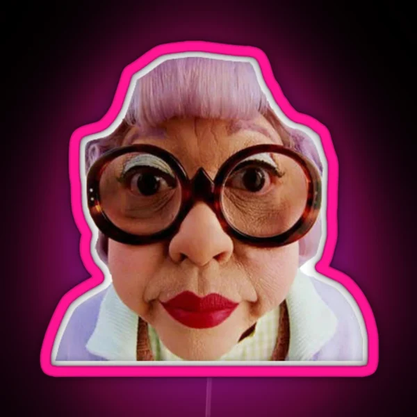 Mrs Kwan Cat In The Hat RGB Neon Sign