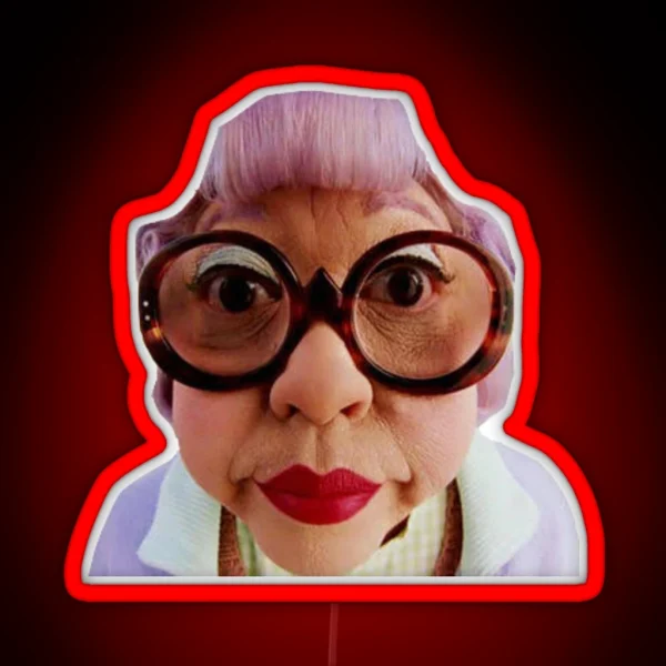 Mrs Kwan Cat In The Hat RGB Neon Sign