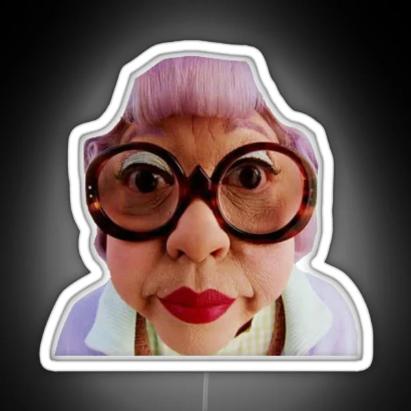 Mrs Kwan Cat In The Hat RGB Neon Sign
