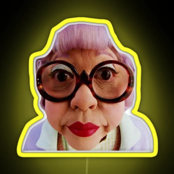 Mrs Kwan Cat In The Hat RGB Neon Sign