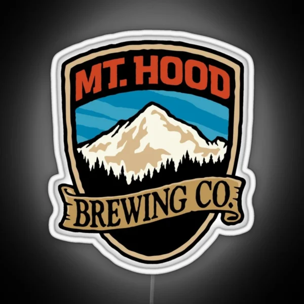MT HOOD Brewing RGB Neon Sign