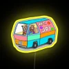 Mt. Joy AstroVan Stocker Neon Sign with Color-Changing RGB Lighting
