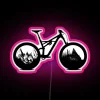 Customizable MTB enduro RGB digital display neon sign with color effects
