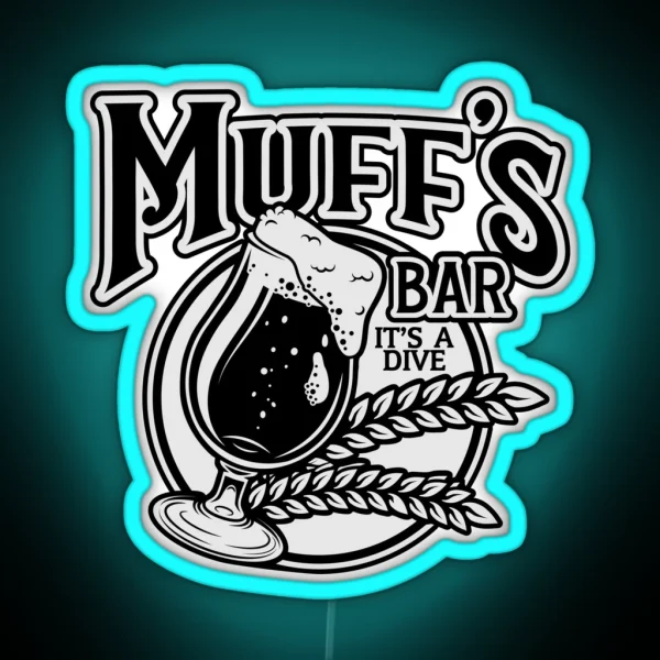 Muff S Dive Bar RGB Neon Sign