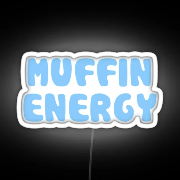 Muffin Energy RGB Neon Sign
