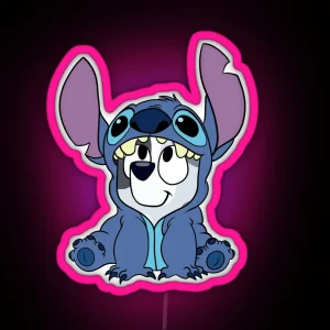 Muffin In A Stitch Onesie RGB Neon Sign