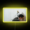 Eye-catching RGB Neon Sign with Muffled Screaming Visual Display Effect