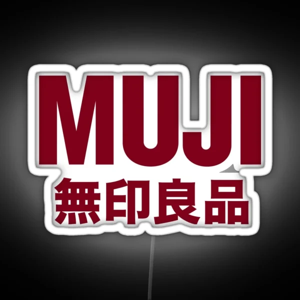 MUJI Logo RGB Neon Sign
