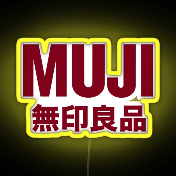 MUJI Logo RGB Neon Sign