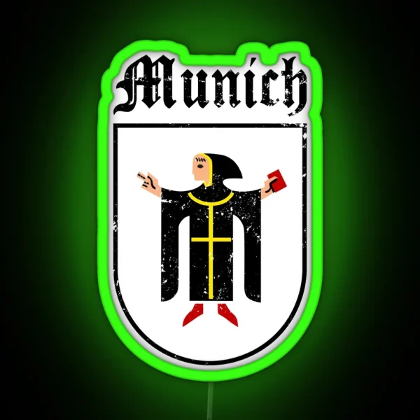 Munich Wappen RGB Neon Sign