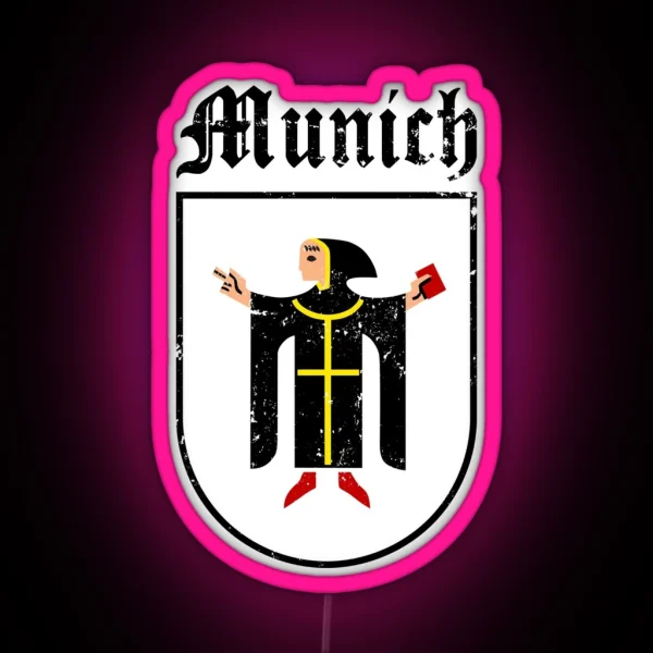 Munich Wappen RGB Neon Sign